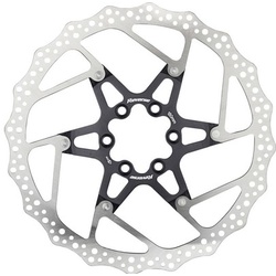 Brake Disc Rotor Reverse Components 180mm Black