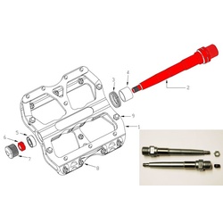 Axle set for Escape Pedal Reverse