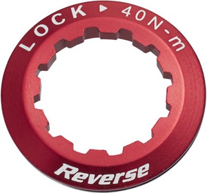 Bike 8-11 speed Cassette Lock Ring Reverse Red