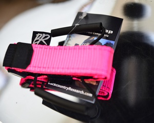 Frame Strap w/ Overlock MTB Saddle Mount - Pink