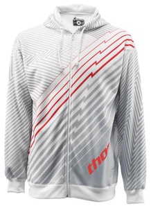 Hoody zip Thor Livewi White Large