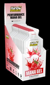 Ryno Power Performance Gel - Strawberry (12-Pack Caddy)