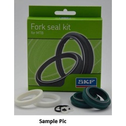 Fox 38mm Flangeless Fork Seals Kit SKF