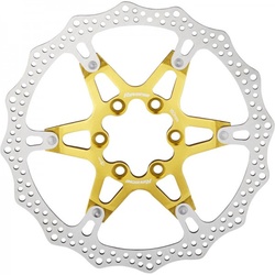 Brake Disc Rotor Reverse Components 160mm Gold