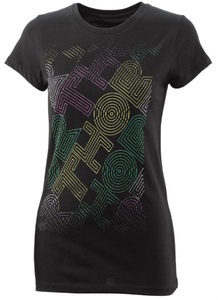 T-shirt Thor Woman Mazed Black S