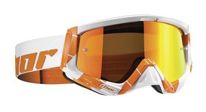 Goggles Thor MX Sniper Chase Orange White