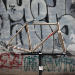VELOCI Jimmy V2.1 Gravel Frameset, Khaki, Size M (520mm)