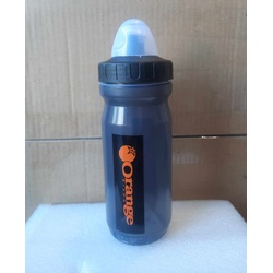 Orange Bikes Water Bottle with Lid 600ml