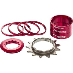 Single Speed Kit 13T Reverse Components Red