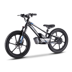 E Balance Bike Charged 20" 500w Blue