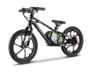 E Balance Bike Charged 16" 350w Green