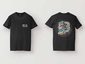 Bike Life Tee Medium