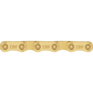 YBN MK12E Flat-Top 12-Speed E-Bike Chain 136L (Ti-Gold)