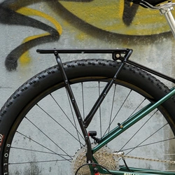 VLCmade Wednesday Rear Rack, Large, Matt Black