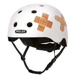 Melon Bike Helmet Urban Active Plaster White M-L