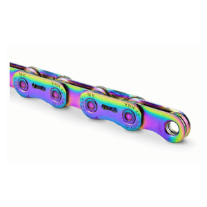 YBN MK12E FlatTop 12 Speed T Type EBike Chain 136L (Ti-Rainbow)
