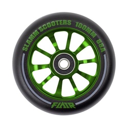 Slamm 100mm Flair 2.0 Wheel Green