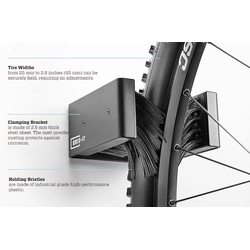 Bike Wall Rack Universal Brix-It