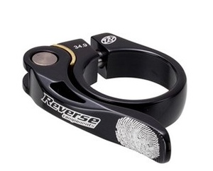 Seat Clamp - Long Life  34.9mm Black Reverse