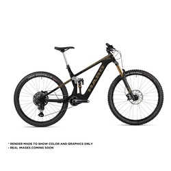 eDaley Carbon Top Shelf  29"  Matte Raw / Gold  L