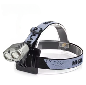 Head strap for helmet lights