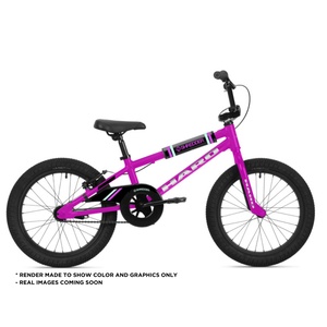 Haro  Shredder Girls 14 Gloss Magenta/Silver