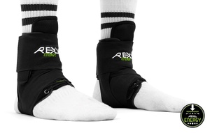 REKD Energy Covert Ankle Braces Black Large/X Large