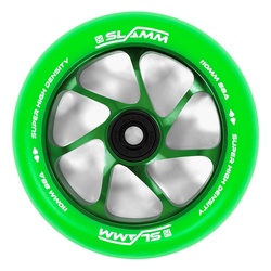 Slamm 110mm Team Wheel Green/Green 110mm