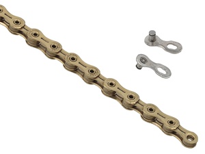 Bike chain YBN 10 speed Titanium Gold