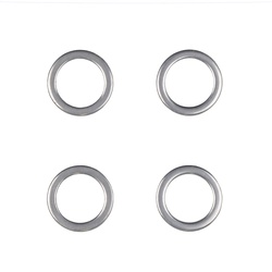 Microshift Crank Washers Stainless Steel x4