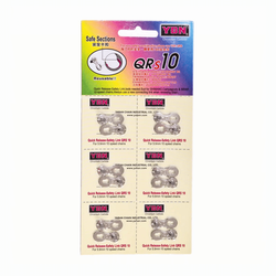 YBN QRS10 10-Speed Quick Release-Safety Link - 6-Set Card
