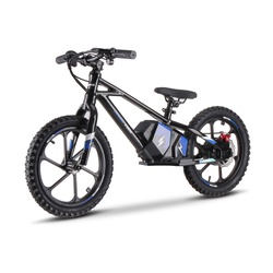 E Balance Bike Charged 16" 350w Blue