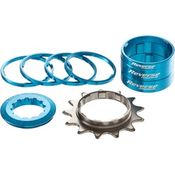 Single Speed Kit 13T Reverse Components Light Blue
