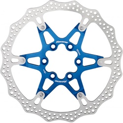 Brake Disc Rotor Reverse Components 160mm Blue