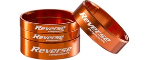 Stem Spacer Set Ultra-Light 1 1/8" Orange
