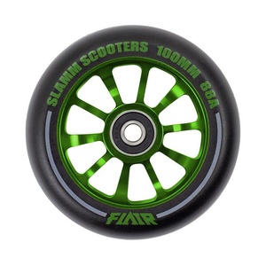 Slamm 100mm Flair 2.0 Wheel Green