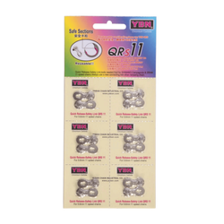 YBN QRS11 11-Speed Quick Release-Safety Link - 6-Set Card
