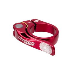 Seat Clamp Bicycle Long Life (QR) Ø34.9mm Red