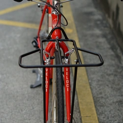 VLCmade Rocket Light Front Rack V2, Painted Silver