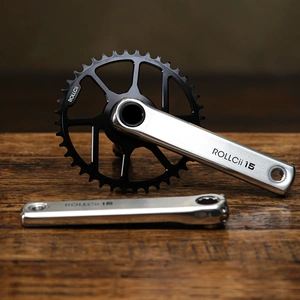 ROLLCii 15 Road & Gravel Cranks 170mm, Silver, SRAM DUB