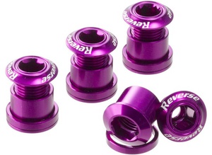 Chainring Bolt Set Bike Reverse Purple