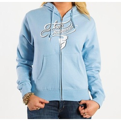 Hoody Womens Curly Blue Large