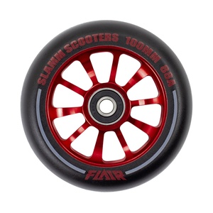 Slamm 100mm Flair 2.0 Wheel Red