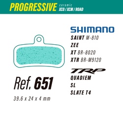 Less Brakes Shimano Progressive 651