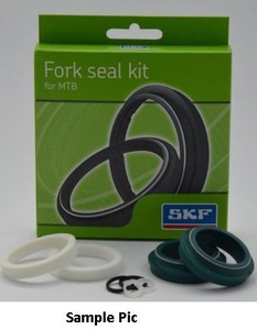 Fox 40mm Flangeless Fork Seals Kit SKF