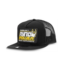 Ryno Power Cap Mesh Snapback Otto Black