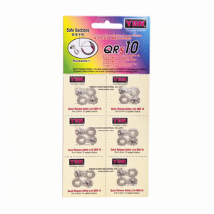 YBN QRS10 10-Speed Quick Release-Safety Link - 6-Set Card
