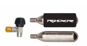 Tyre Inflator Kit Ryder Cycling Pro C02 Kit