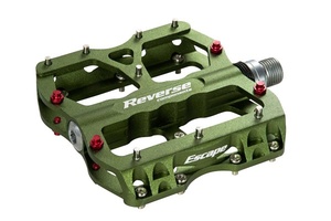 Pedals Reverse Components Escape Green