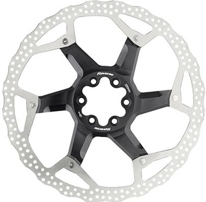 Brake Disc Rotor Reverse AL/Steel 200mm Black